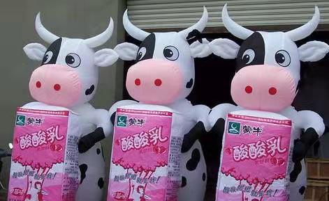 遂宁牛奶厂广告气模